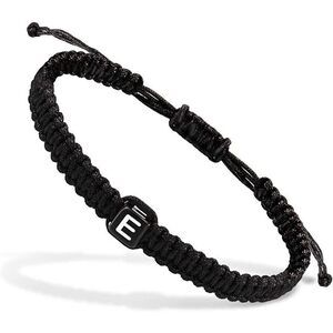 Bracelets For Women Letter E Initial Bracelet Handmade Braided Rope Initial